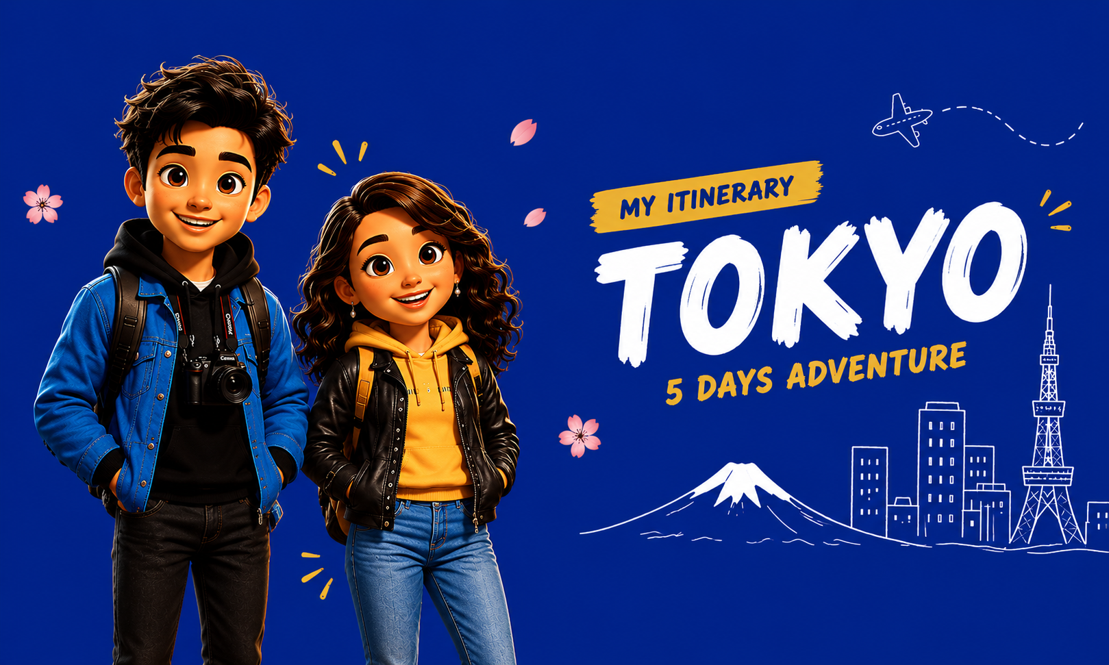 My itinerary Tokyo 5 days adventure